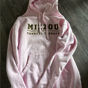 Pink Mizzou Physical Therapy Hoodie